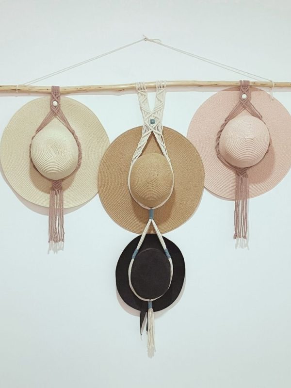 Organizador de Sombreros con Palo