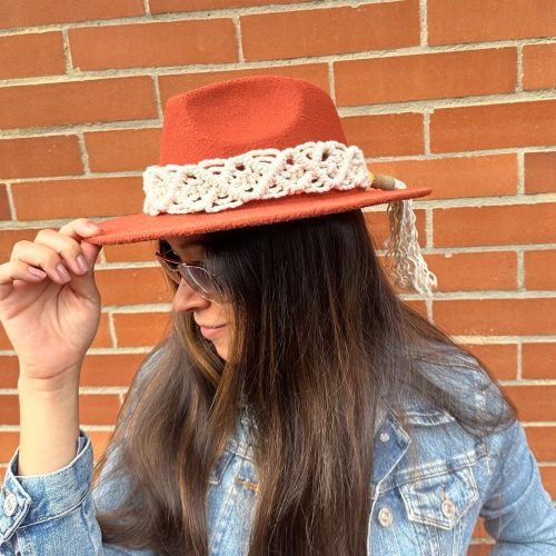 Cinta Sombrero Diamante